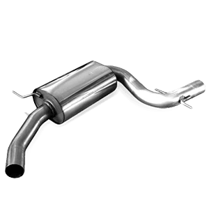Middle Exhaust silencer